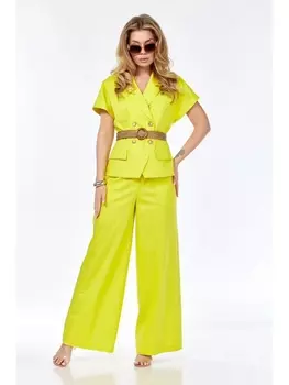 Брючные костюмы 1244 жёлтый