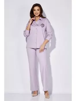 Брючные костюмы 1272 лиловый