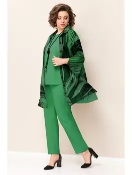 Брючные костюмы 1327 ярко-зеленый