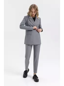 Брючные костюмы 1331 светло-серый