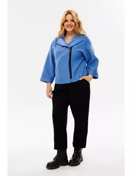 Брючные костюмы 1357 голубой, черный