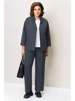 Брючные костюмы 1366 графит