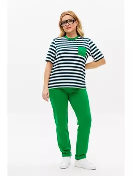 Брючные костюмы 1371 зеленый