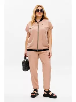 Брючные костюмы 1372 бежевый