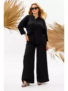 Брючные костюмы 1373 черный