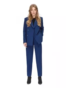 Брючные костюмы 1379 синий