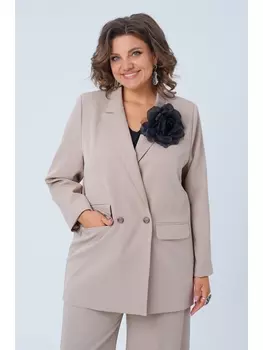 Брючные костюмы 1398 овсяное печенье