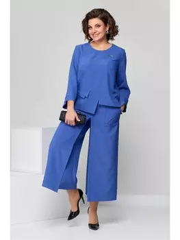 Брючные костюмы 1400 василек