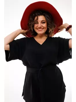 Брючные костюмы 1402 черный