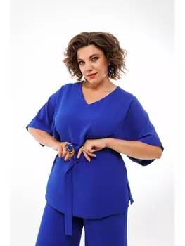 Брючные костюмы 1402 василек