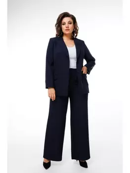 Брючные костюмы 1415 синий