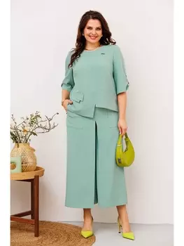 Брючные костюмы 1427 мята