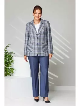 Брючные костюмы 1452 синий