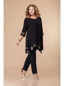 Брючные костюмы 1488-2020 (черный)