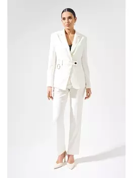 Брючные костюмы 1503 молочный