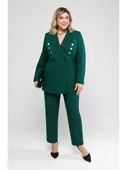 Брючные костюмы 1584 изумруд