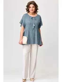 Брючные костюмы 1721 зеленый