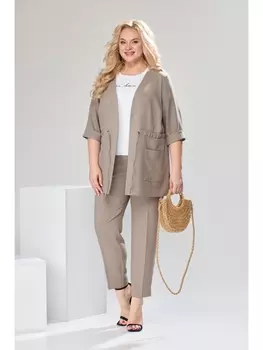 Брючные костюмы 1845 капучино