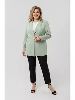 Брючные костюмы 1991 мятный+черный