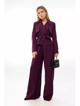 Брючные костюмы 2030-4 слива