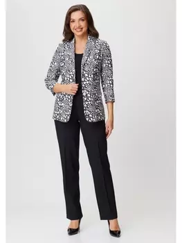 Брючные костюмы 203+596 камушки+черный