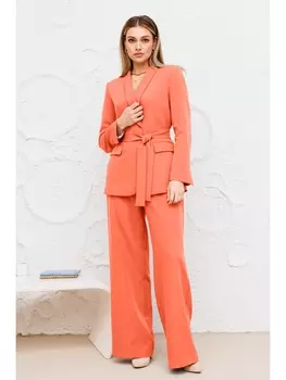 Брючные костюмы 2041Р персик