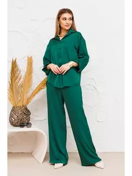 Брючные костюмы 2044 изумруд