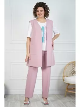 Брючные костюмы 2067 роза