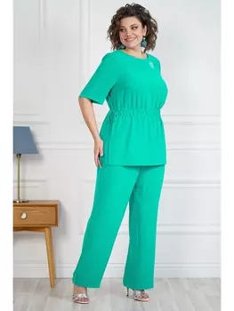 Брючные костюмы 2101 зеленый