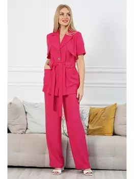 Брючные костюмы 2114 фуксия