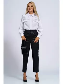 Брючные костюмы 2145 белый, черный