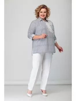 Брючные костюмы 2148 серый