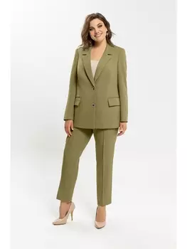 Брючные костюмы 2218 олива