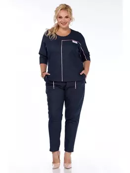 Брючные костюмы 2307 синий