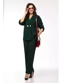 Брючные костюмы 2329/8 т.бутылка