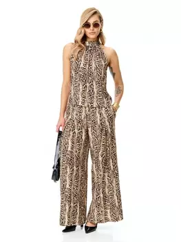 Брючные костюмы 2412/1 беж/питон