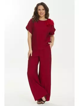 Брючные костюмы 2419 вино