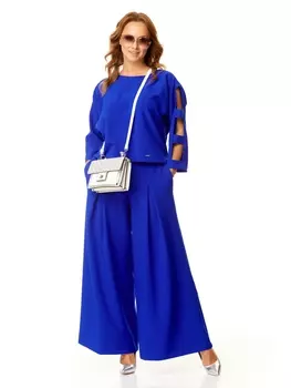 Брючные костюмы 2420/2 василек