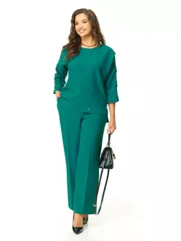 Брючные костюмы 2424 бирюза
