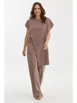 Брючные костюмы 2453 какао