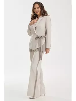 Брючные костюмы 2466 айвори+беж