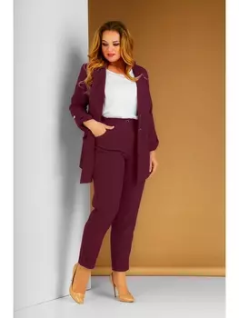 Брючные костюмы 292 винный