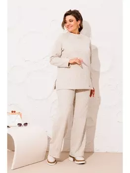 Брючные костюмы 2-2556 бежевый