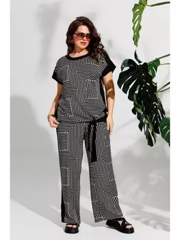 Брючные костюмы 2-2689 чёрный