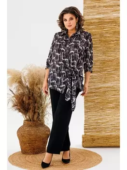 Брючные костюмы 2-2695-1 чёрный