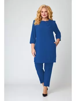 Брючные костюмы 3116 синий