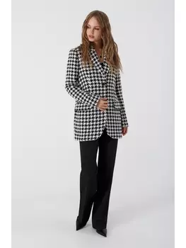 Брючные костюмы 3389 черно-белый