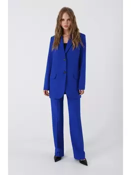 Брючные костюмы 3433 василек