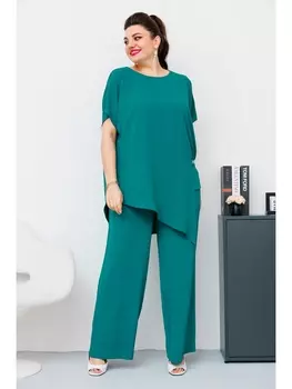 Брючные костюмы 3-2665 морская волна