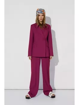 Брючные костюмы 4011 ягодный